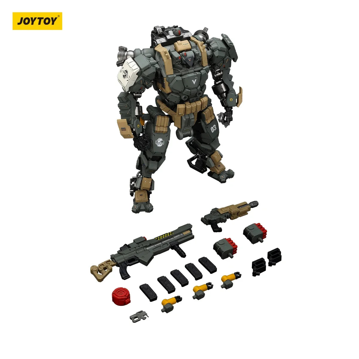 JOYTOY 1/18 Action Figure Mecha Tyrant-03 Tactical Type Anime Figures Toys Model