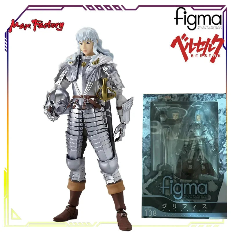 Max Factory FIGMA Sword Wind Legend Imprinted Warriors Series SP082 Silk Orchid&figFIX Goliath Anime Action Figure Model Toys