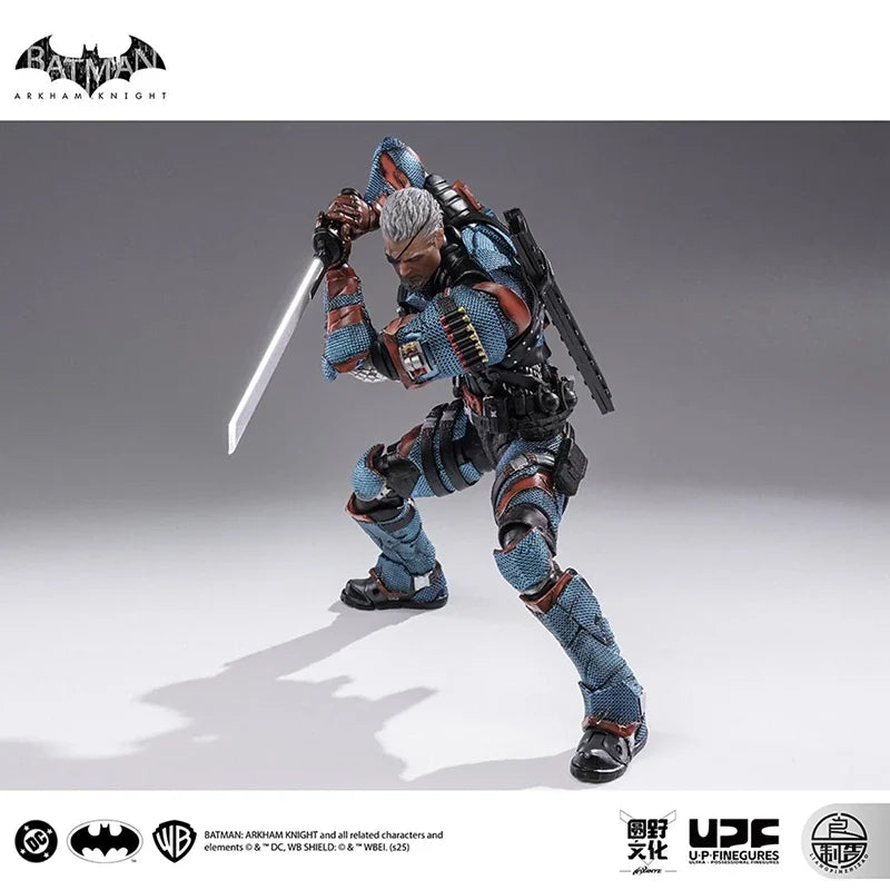 100% Original LPZZ UPF Rouno Cueure DC002 1/12 Batman Arkham Knight Deathstroke Genuine In Stock Figure Model Toys