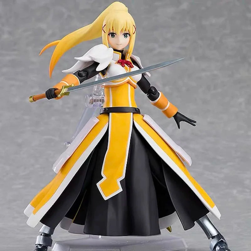 Auf Lager Original Max Factory Figma 450 Darkness Kono subarashi sekai ni shukufuku wo 14cm Actionfigur Modell Sammlerstücke