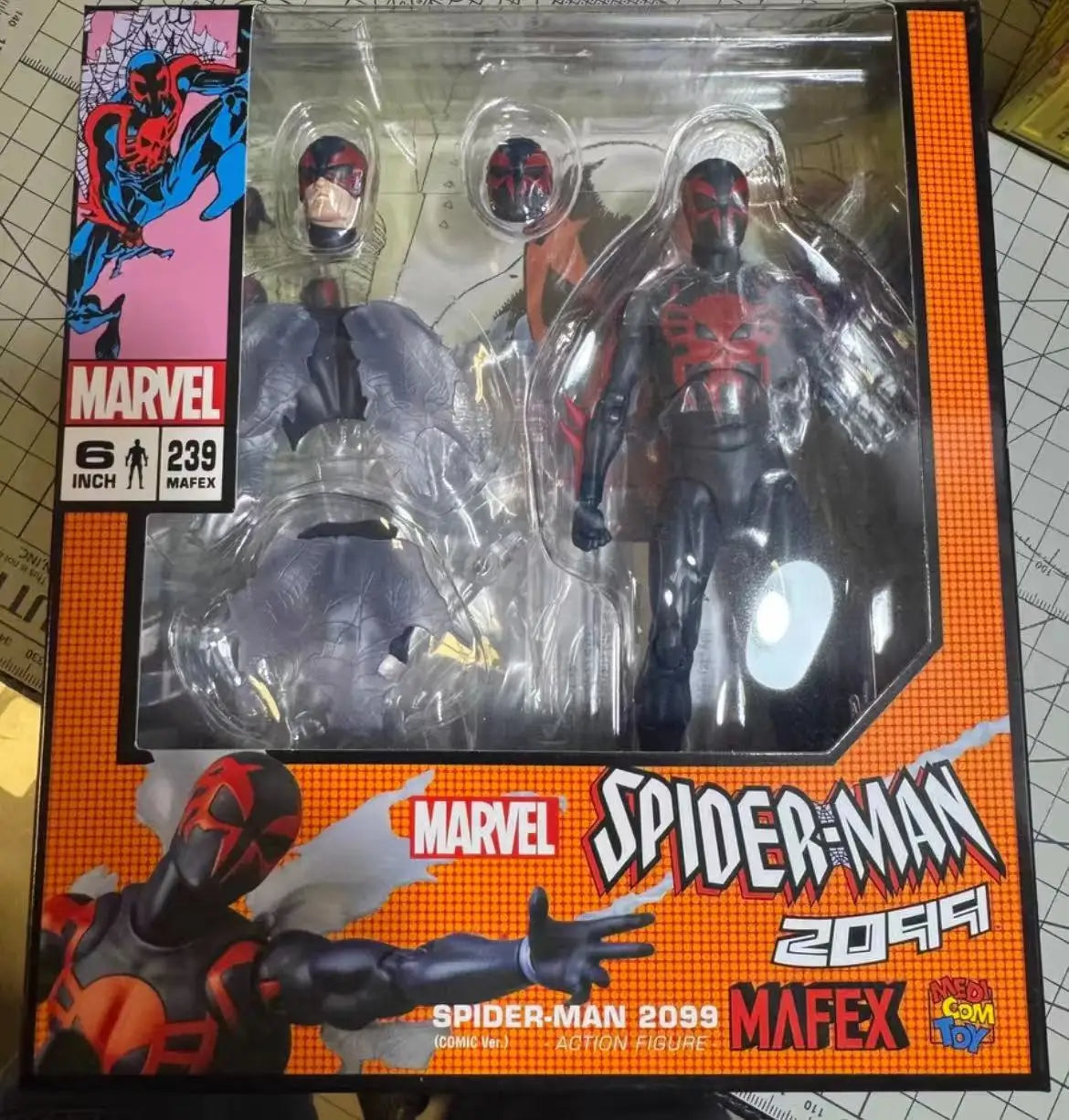 Medicom Toy MAFEX Star Wars Spider Man Comic Version Serie Ben Reilly\268 Scarlet Spider Actionfigur Modell Spielzeug Bewegliches Modell