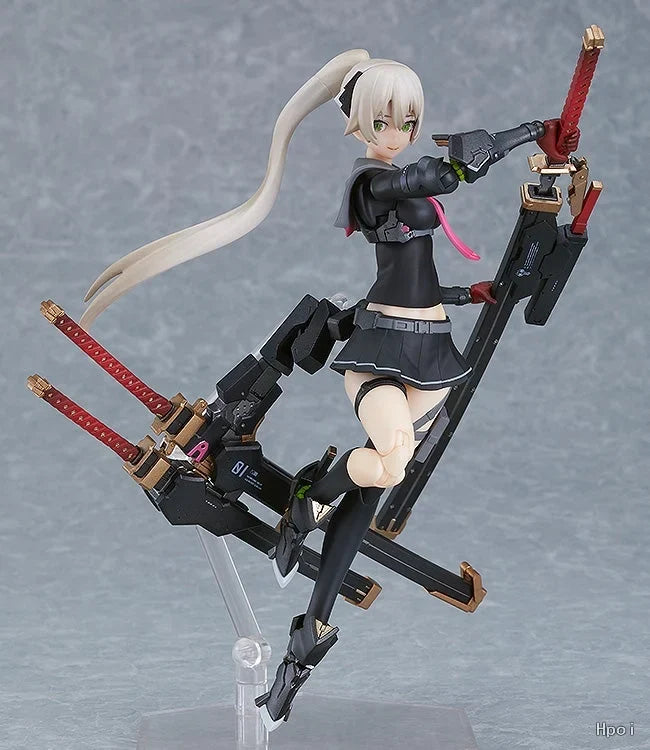 【Original】Max Factory PLAMAX HH-01 Heavily Armed High School Girls Early 17cm Action Figures Ornament Collection Model