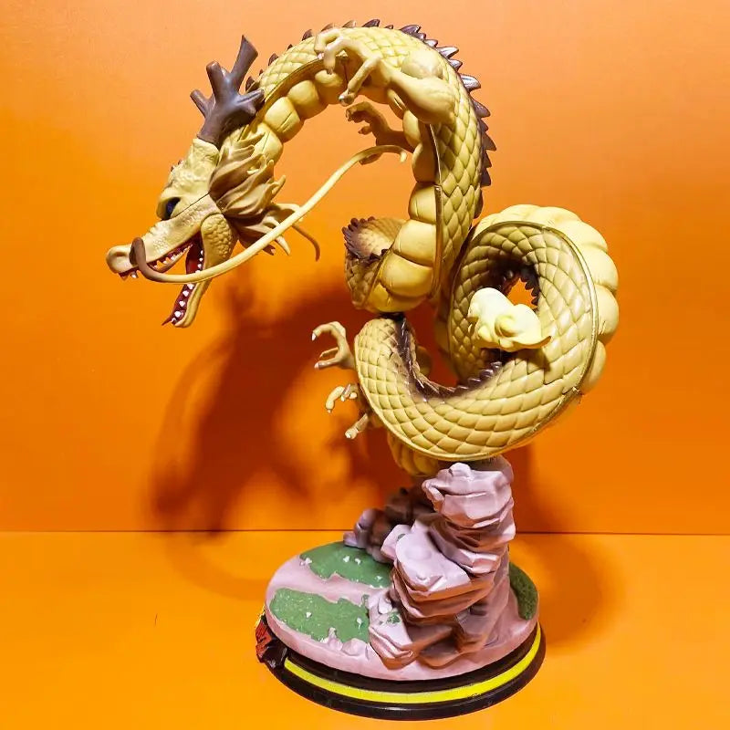 35cm Dragon Ball Figure Shenron Call Son Goku Anime Collection Model Desktop Ornament Decorations Holiday Gifts Children Toys