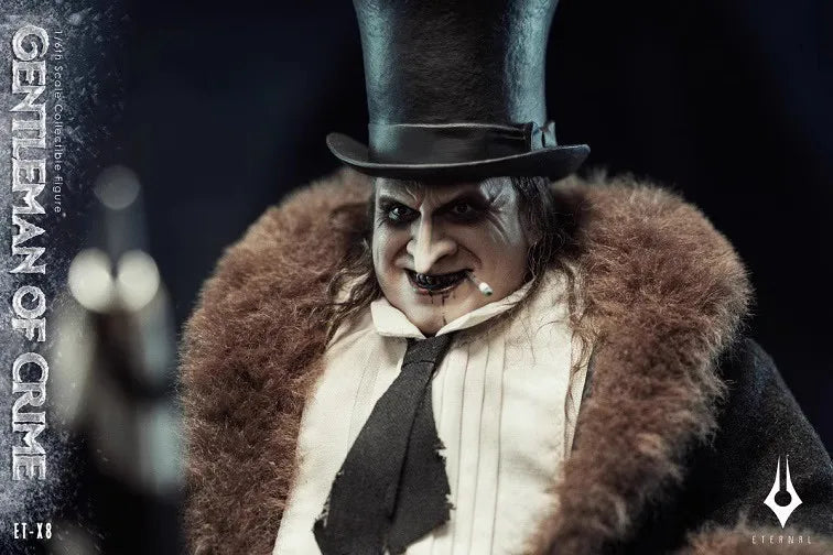 High Quality ETX8 1/6 Figure Delicate Villain Gentleman Of Crime Penguin People Full Set 12in Action Figure Toys For Collection