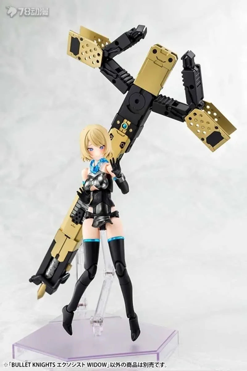 Kotobukiya Original Model Kit KP561 MEGAMI DEVICE Anime Action BULLET KNIGHTS EXORCIST EXOREIST WIDOW Figure Assembly Model Toys