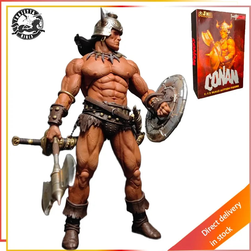 FRAZETTA GIRLS Original Series Ice and Fire, Dark Night Wolf Norse Vikings  Action Joint Mobility Figure Model Toys Gifts To Boy