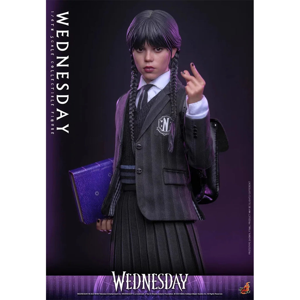 [In Stock] HOTTOYS HT 1/6 Wednesday TMS135 Naraku Gakuin Style Action Figure Soldier Set Figure Collectible Toy