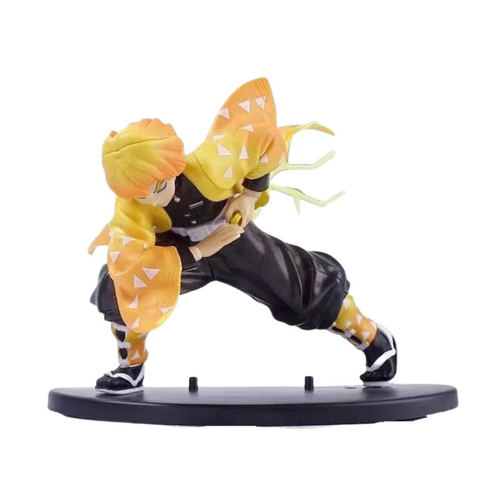 22cm Anime Demon Slayer Figure Kimetsu No Yaiba Tanjiro Kamado Hinokami Kagura Action Figure Figurine Toys Model Boys Gift