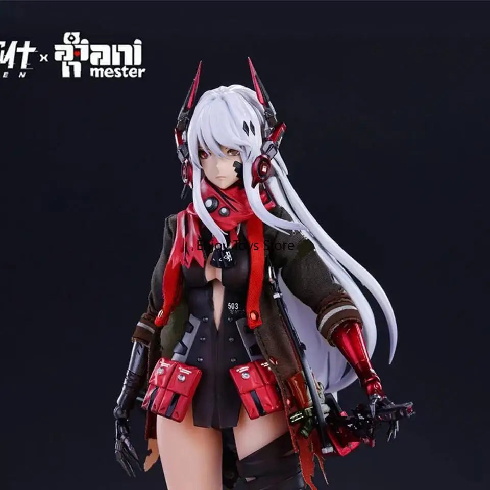 In Stock Now Nuclear Gold Reconstruction Battle with Double Pamish Lucia Crimson Abyss Figure Model Toys