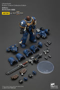 【In Stock】JOYTOY Warhammer 40K Ultramarines Titus Sergeant Gadriel Brother Chairon 3PCS Collectors Edition 1/18 Action Figures