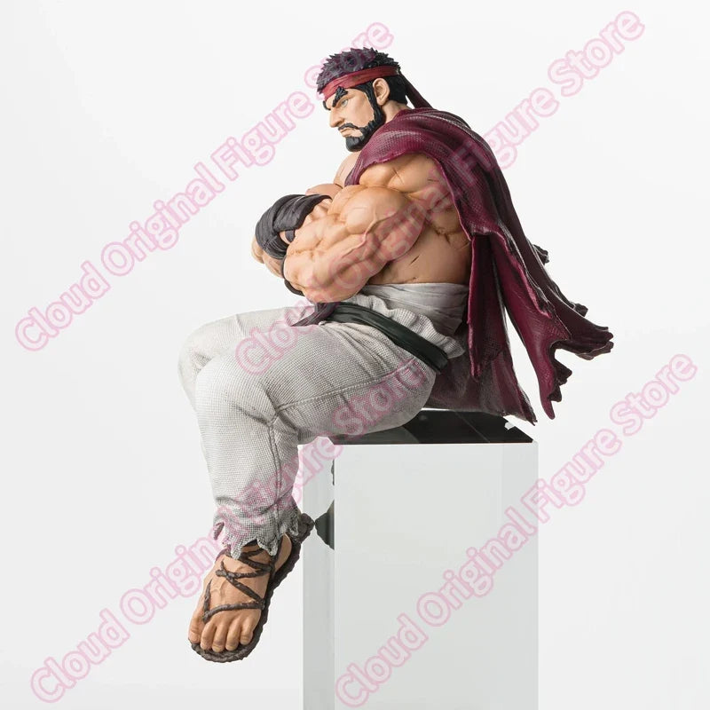 In Stock 100% Original SEGA Street Fighter 6 Ryu Hoshi SF Anime Figure Toys PVC Model Collection Noodle Stopper Action Doll Gift