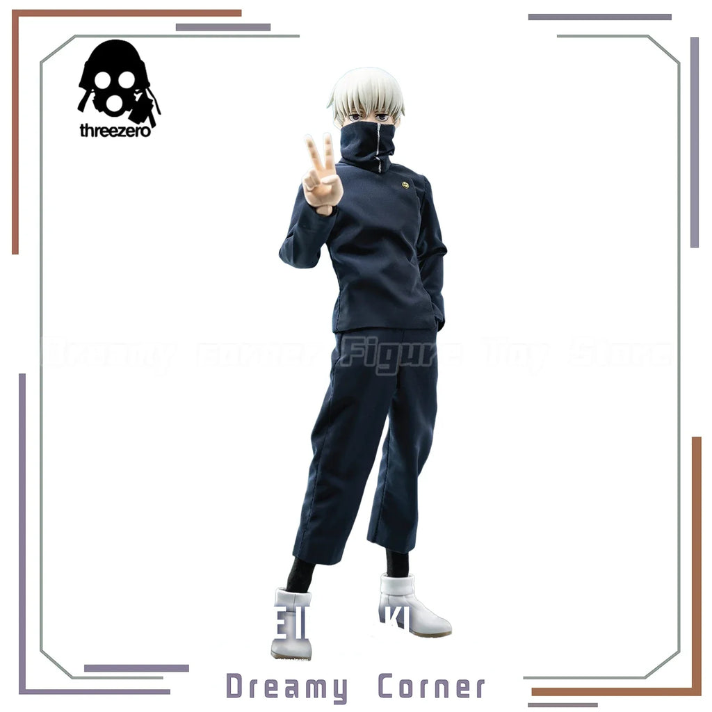 【In Stock】Original Threezero FigZero Jujutsu Kaisen Toge Inumaki 1/6 Action Figure Toy Model Collection