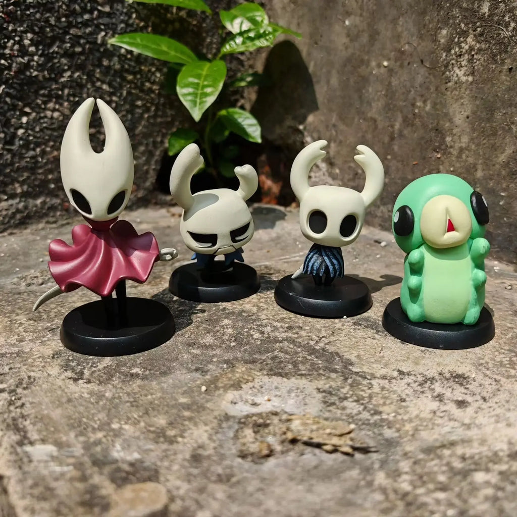 Q Version Hollow Knight Silk Song Knight Hornet Grub Zote Quirrel Shade Cornifer Myla Pvc Figures Model Doll Toy Collection Gift