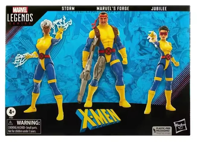 Original Marvel Legends Series Marvel's Banshee & Gambit & Psylocke Actionfigur Modell Spielzeug Geschenk Kollektion