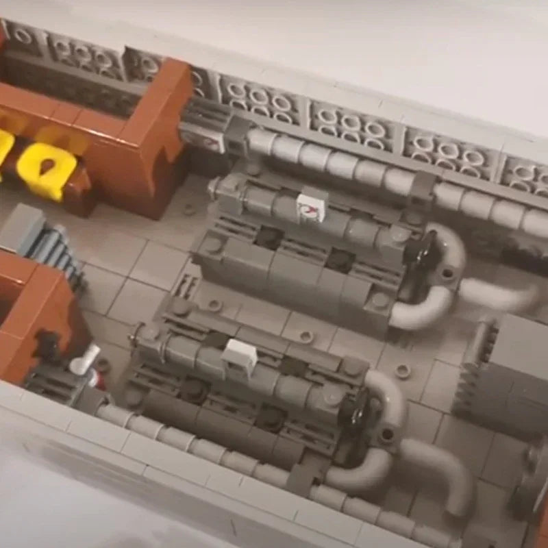 Moc Building Bricks Torpedo Boat Model Technology WW2 Military Navy Cruiser Frigate Battleship Block Toy DIY Assembly Gift