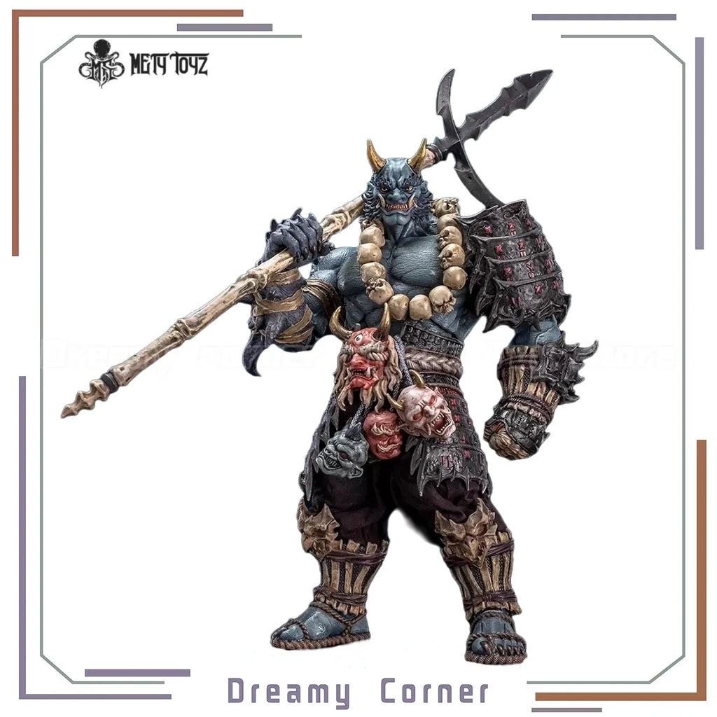 【Pre-sale】Original Mety Toyz Demon Slayer Shura Takigawa Oni Samurai 1/10 Action Figure Toy Model Collection