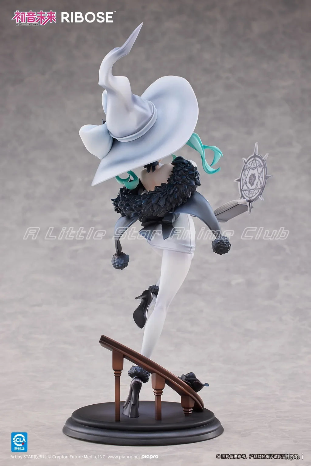 In Stock Original RIBOSE RISE UP Piapro Hatsune Miku Fantasia Witch 1/8 Anime Figure Collection Model
