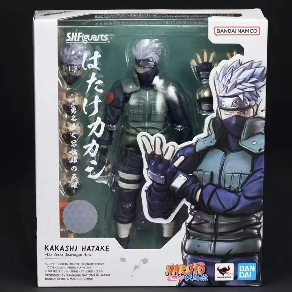 Bandai SHFiguarts 2.0 Jiraiya Kakashi Hatake No 1 Naruto top 99 Sasuke Orochimaru Uchiha Madara SHF Anime Figure Action Toy