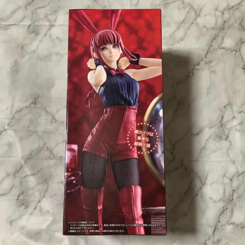 In Stock FuRyu Chainsaw Man BiCute Bunnies Figure -Makima Red Color Ver.- PVC 30CM Anime Action Figures Model Collection toy