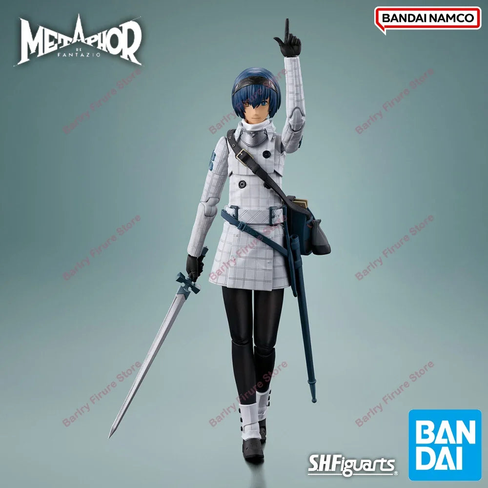 In Stock BANDAI S.H.Figuarts SHF Metaphor: ReFantazio Protagonist Shujinkou Anime Figure Action Figurine BANDAI Boxed Model Toys
