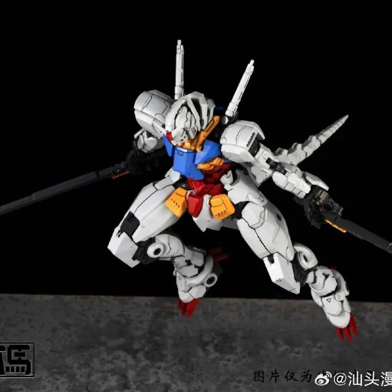 Black Trojan MG 1/100 Transformation Steel Wire Double Antenna Style RX-78-2 Unicorn Figures Assembled Model Mecha Toy gifts