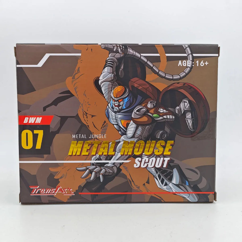 TransArt Toys TA BWM-07  TA METAL Rattrap Beast Wars BW Transformation Action Figure