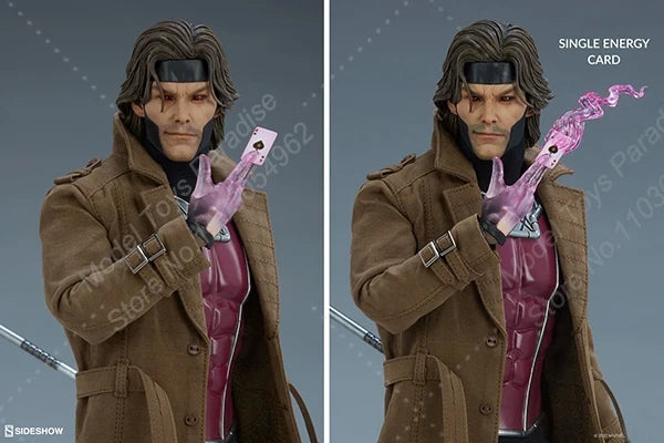 Sideshow 100439 1/6 Collectible Toys Gambit Super Hero Men Soldier 12'' Movable Action Figure Model Gifts