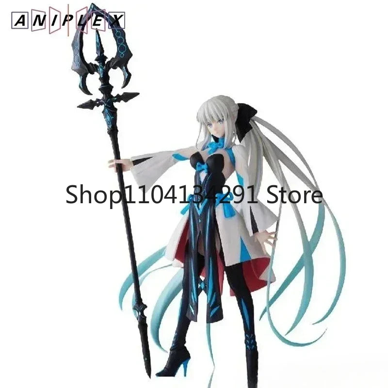 Original ANIPLEX Fate/Grand Order Berserker Morgan 21CM PVC Anime Figure Collectible Model Birthday Gift Toy