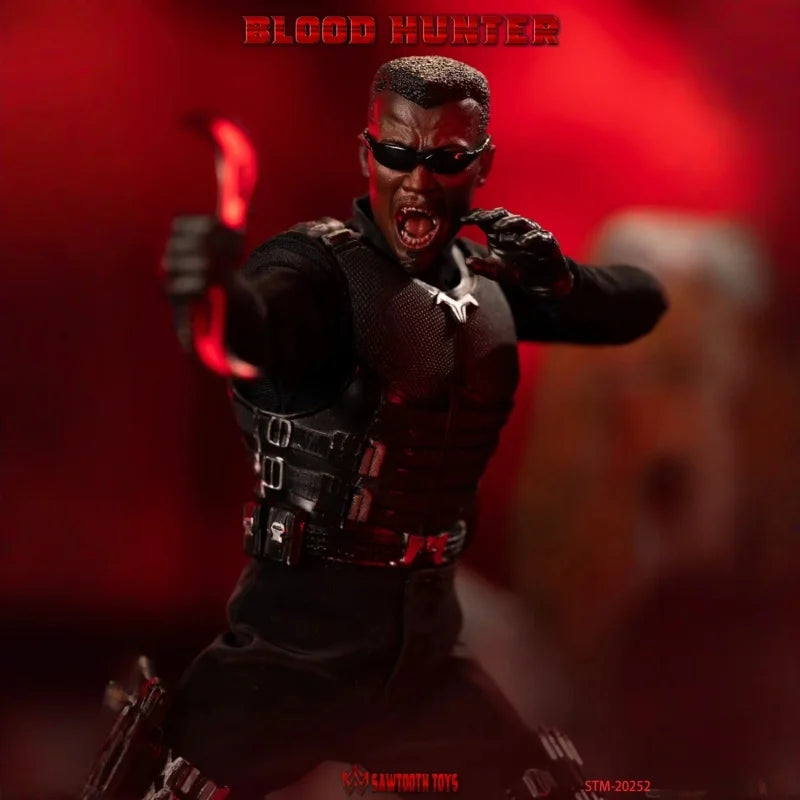 Sawtooth Toys Blood Hunter Action Figure STM20252 Original PVC Collectible Model Full Set Movable Joint Toy Gift Desktop Decor