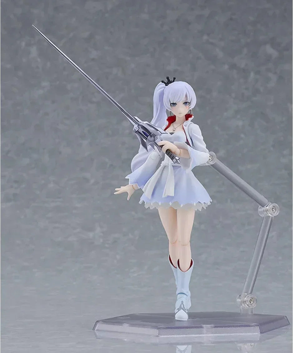 IN STOCK FIGMA 599 WEISS SCHNEE ACTION FIGURES ANIME MODEL TOYS FIGURA PVC GIFs for Children