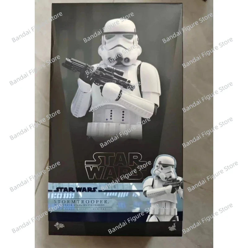 In Stock Hottoys MMS736 Star Wars Stormtrooper White Death Star Environment 1/6 Animation Action Figure Toy Model Collection