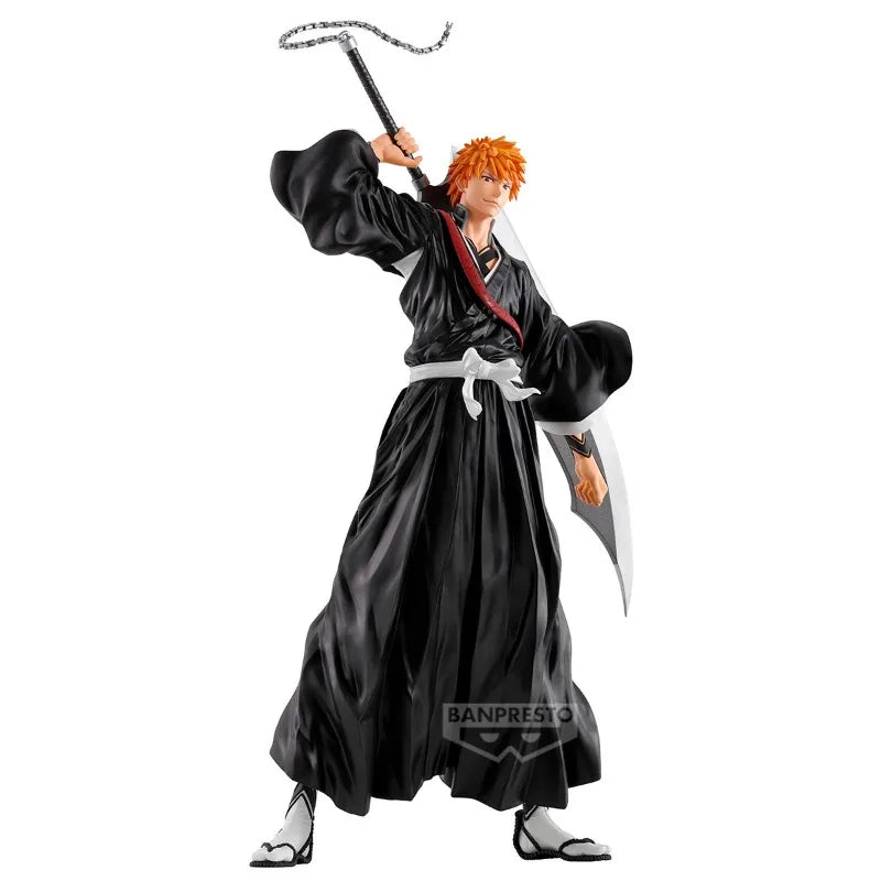 Bandai Genuine BANPRESTO Grandista BLEACH Kurosaki Ichigo Anime Action Figure Collectible Model Toys Ornaments Gift Children Kid