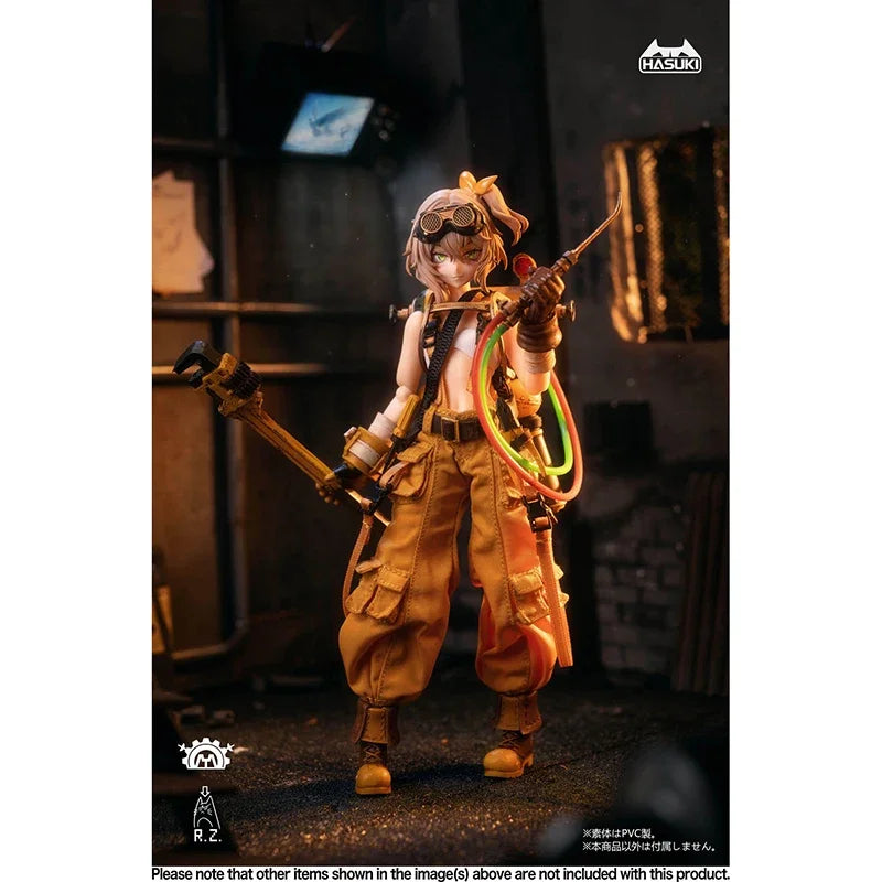 Original  1/12 pocket art Series PA007 Mechanic Fiona In Stock Anime Model Toys for Boys Gifts Original Box