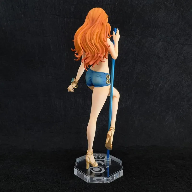 Acrylic Base Platform Transparent N Pirate Anime Figure Stand Pose Display Holder  Collectible Toy
