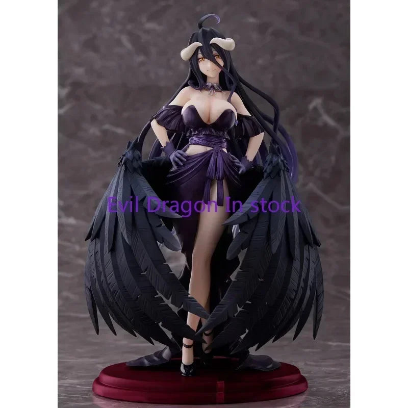 Spot TAiTO AMP ARTIST MASTERPIECE OVERLORD IV Albedo Black Dress Original Action Figure Anime Model Toy Collection Doll Gift