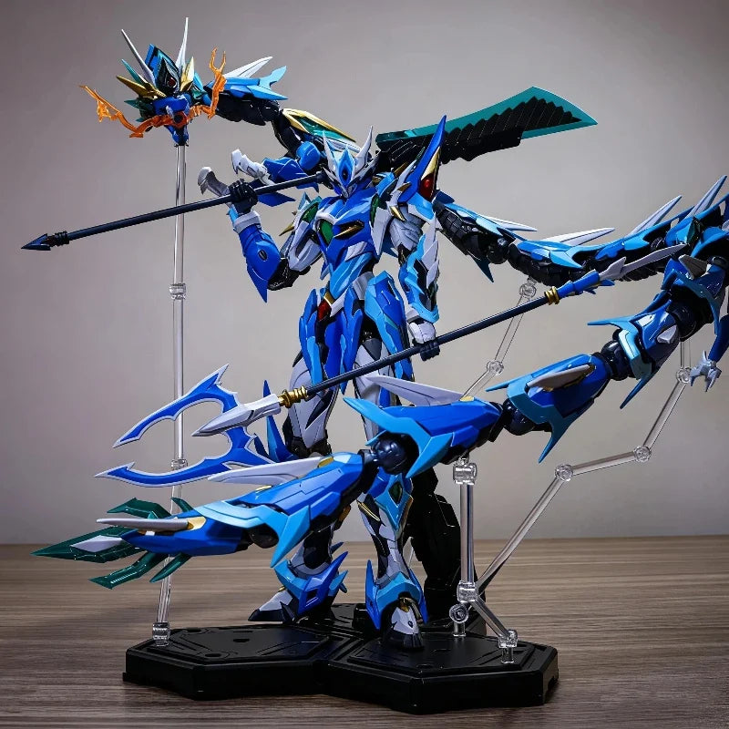 Motor Nuclear 1/72 Legend Of Star General Ao Bing Assembly Model Kit Action Figures Alloy Mecha Toy Desk Decor Collectible Gift