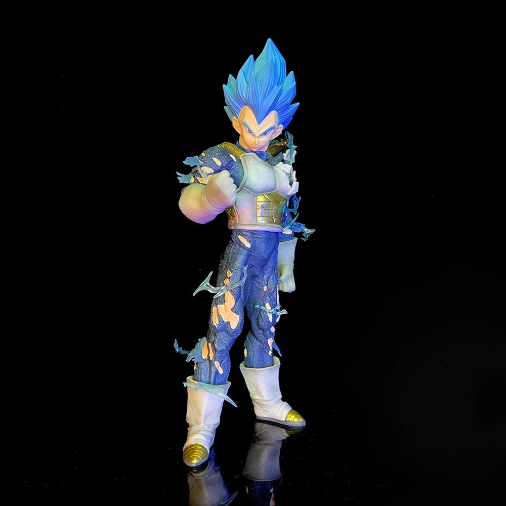 26.5cm/10.43in Anime Dragon Ball Vegeta Figure Vegeta Figurine Pvc Action Figures Gk Statue Collection Model Toys Gifts