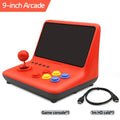 Coopreme A12 9-Inch IPS Large Screen Arcade Game Console with 5000 Games Double Joystick Desktop GBA Small Console for Gaming