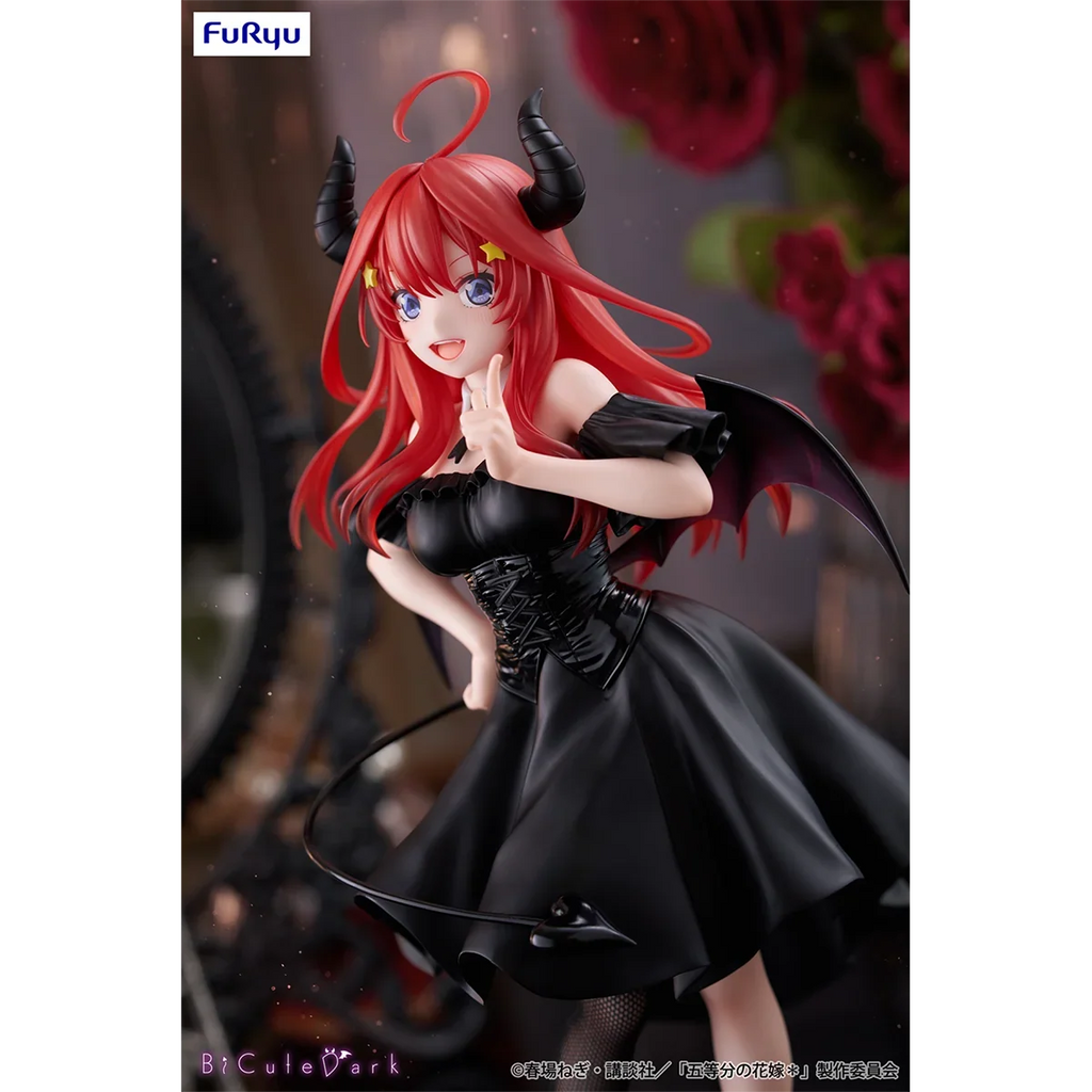 Newest FuRyu BiCute Dark Nakano Itsuki Anime Figures The Quintessential Quintuplets Bishoujo Ornaments Fine Collectible Toys
