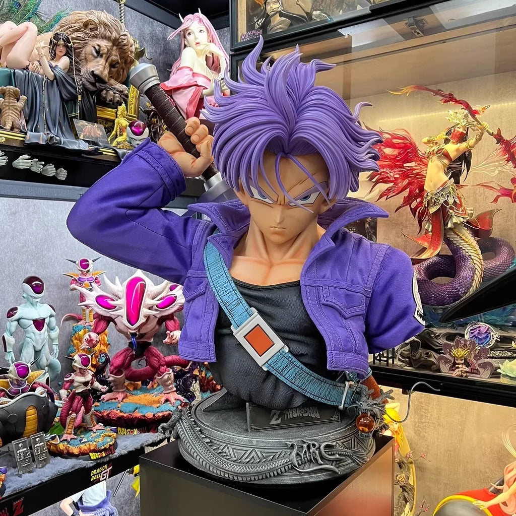 1:1 Dragon Ball Torankusu Future Warrior Anime Figure MRC Peripheral Super Saiyan Oversized Statue Collection Christmas Gift Toy