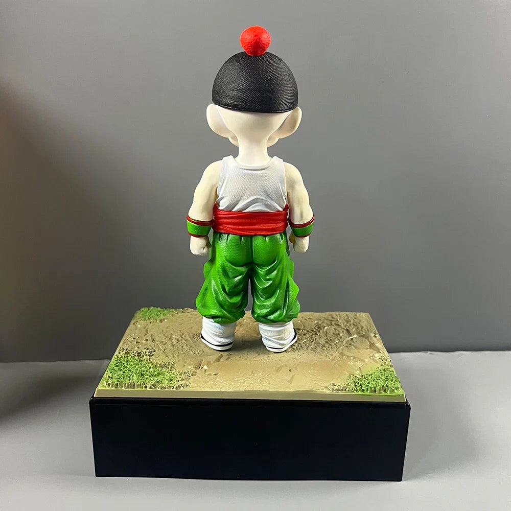 Anime Dragon Ball Tien Shinhan Figure Tien Shinhan Figurine PVC Chiaotzu Action Figures Collection Model Toys For Children Gifts
