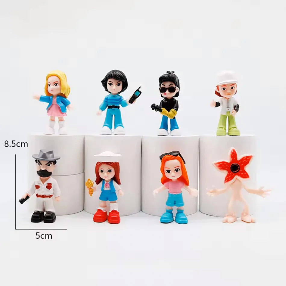 TV Figure Stranger TV Plays Figure Toy Will Byers Eleven Dolls Action Figure Cake Collect Decoration Gift