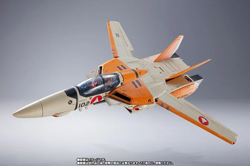 BANDAI DX Super Alloy Soul VF-1D U.N.Spacy Valkyrie Fan Racer Special Macross Series Action Figure Model Kids Assembly Toy Robot