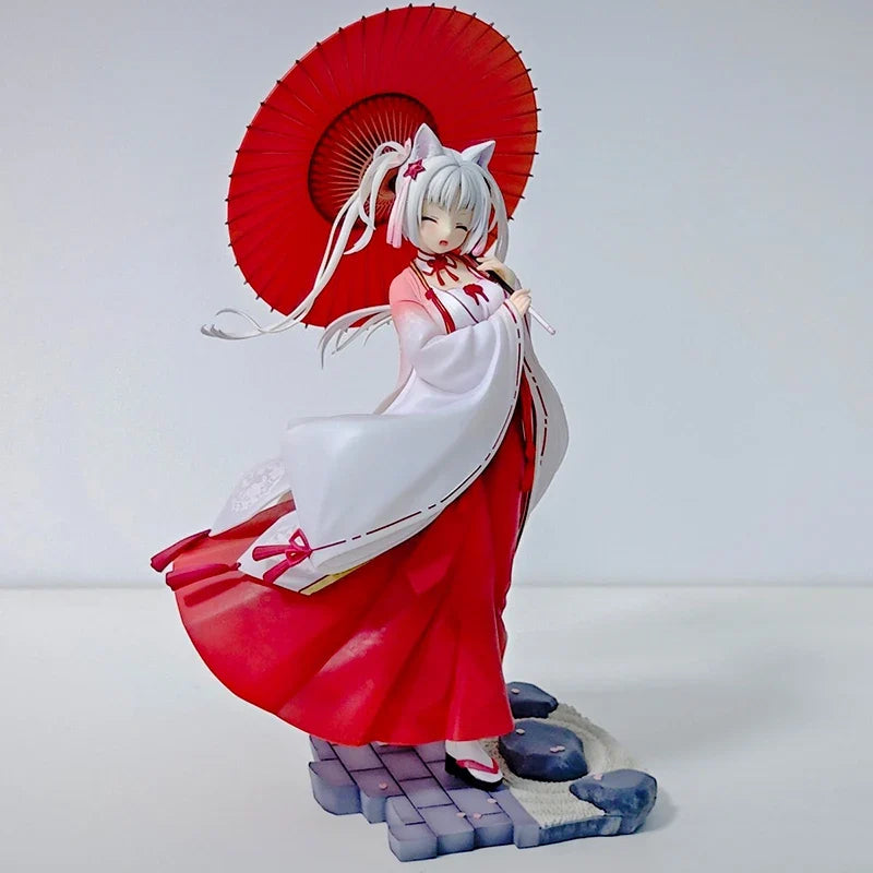 28cm Senren Banka Yoshino Tomotake Anime Girl Figure Murasame Action Figure Riddle Joker Ayase Mitsukasa Figurine Model Doll Toy
