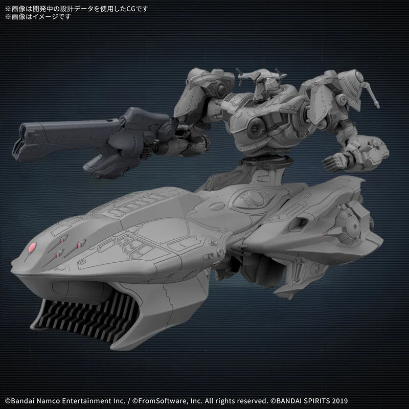 In Stock BANDAI 30MM ARMORED CORE Ⅵ FIRES OF RUBICON ARQUEBUS ADD VE-40A Game Anime Action Figures Assembly Model Toy