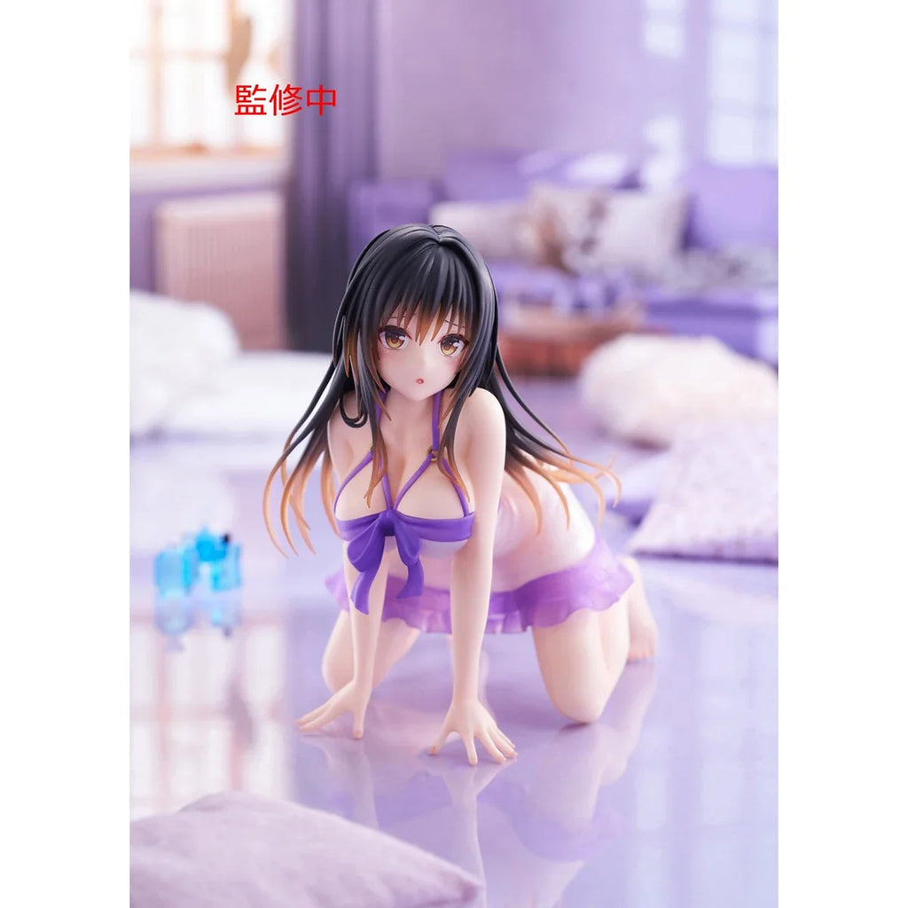 TAITO To Love-Ru Darkness Desktop Cute Figure Kotegawa Yui Room Wear ver. Anime Figures Bishoujo Ornament Collectible Model Toy
