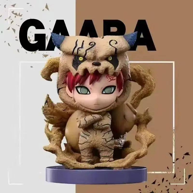 10cm NARUTO GK Anime Figures Gaara Model PVC Statue Doll Collect Decoration Toys Birthday Gifts
