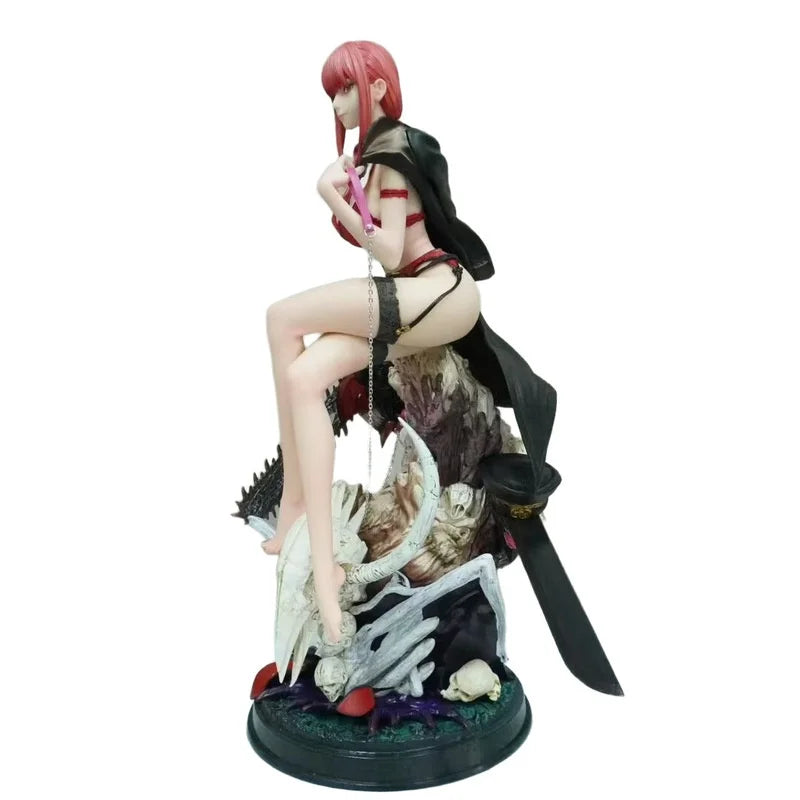 Chainsaw Man Makima Control Devil GK Statue HHS Resin Figure Anime Collectible Model with Exchangeable Parts Beautiful Girl Gift