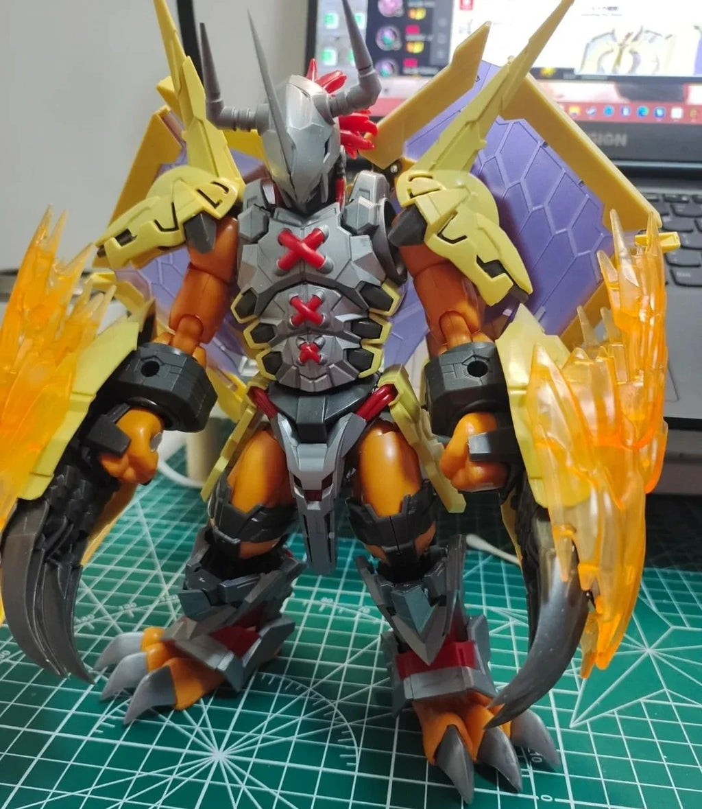 FRS WarGreymon Upgraded Version with Special Effects Parts, Digimon Anime Figure, Assembly Model Kit, Action Figure
