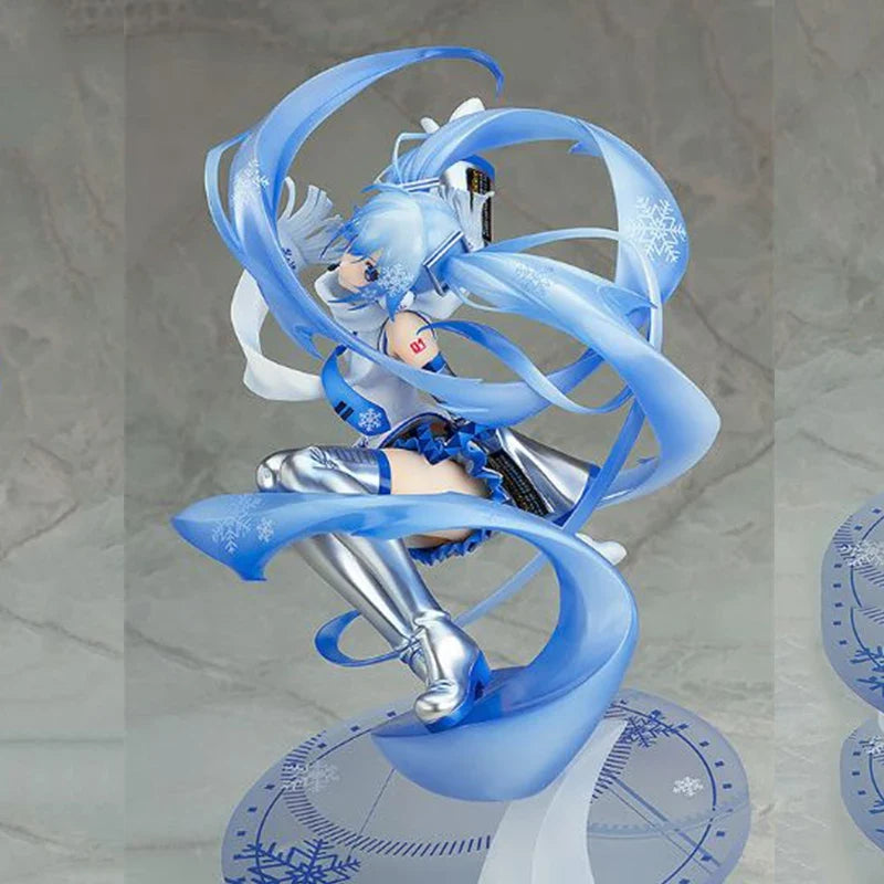 In Stock Genuine GOOD SMILE COMPANY Vocaloid Hatsune Miku 1/7 Snow Collection Series Model Cartoon Character Garage Kit Kawaii